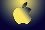 Apple logo yellow