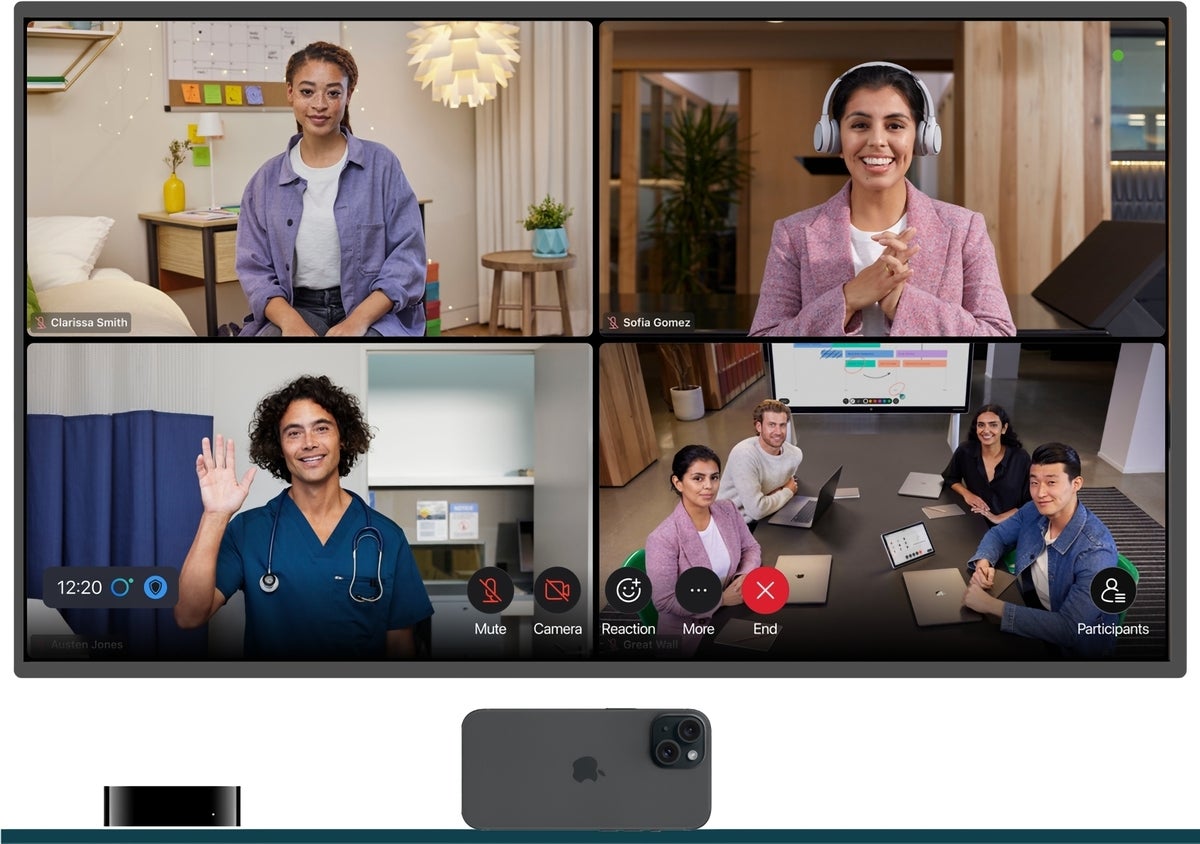 Apple, Cisco, video, conferencing, collaboration, webex, Apple Tv, APple Watch